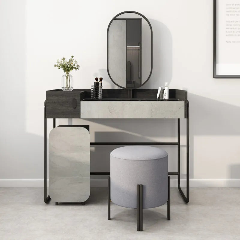 Dutrieux Nordic Makeup Table Vanity for Home Office Decor