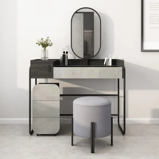 Dutrieux Nordic Makeup Table Vanity for Home Office Decor