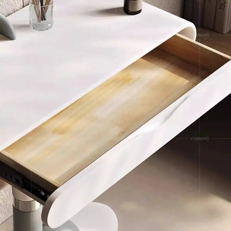 DUTRIEUX Nordic Portable Wood Makeup Desk Mirror Vanity