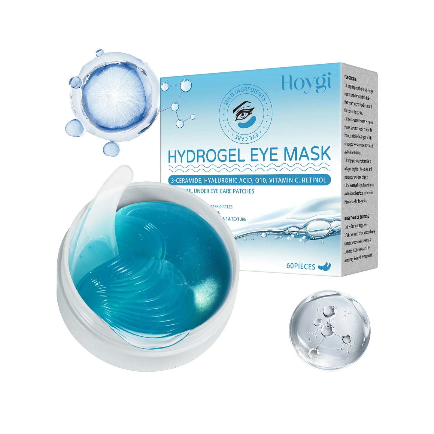 Hoygi Retinol Eye Mask For Moisturizing And Wrinkle Reduction