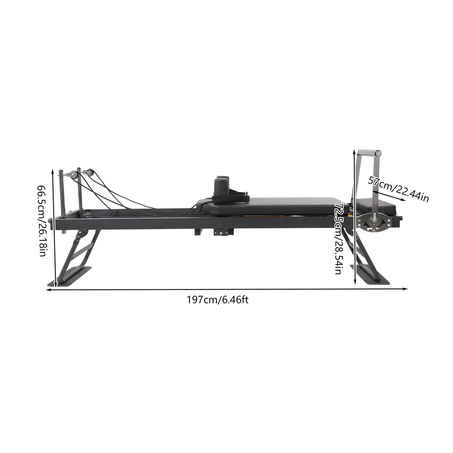 Pilates Rollaway Bed And Performer Machine For Core Training