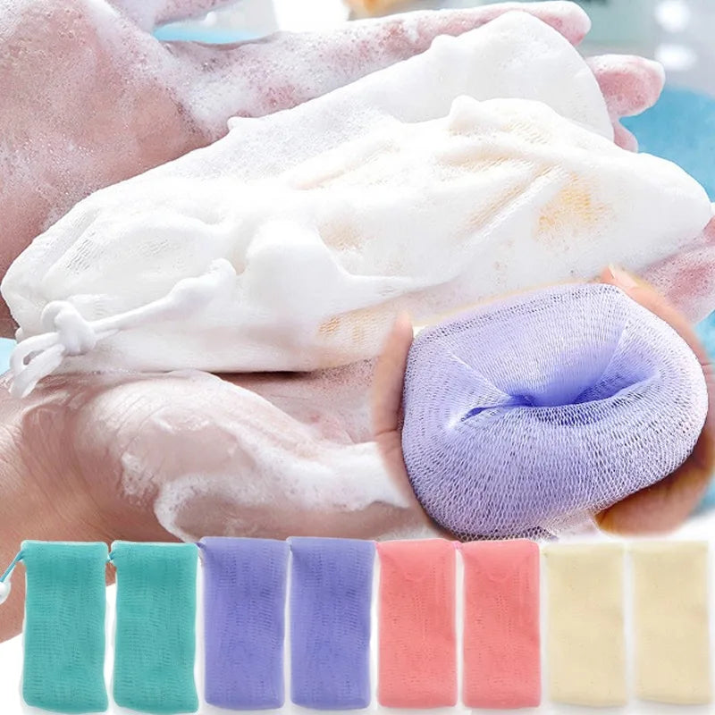 High Concerned Foaming Soap Bag Six Layer Mesh Cleaner
