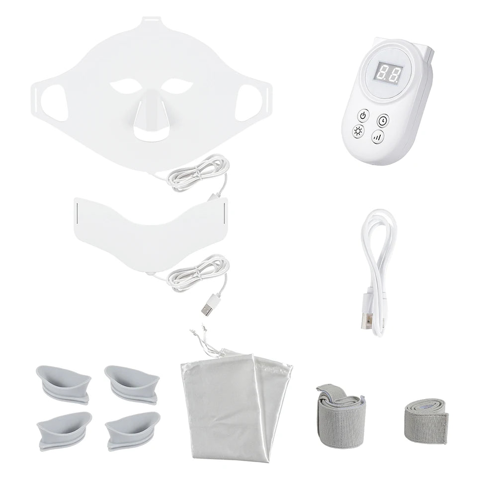 Foreverlily Photon 3D Flexible Beauty Mask Infrared Light Therapy
