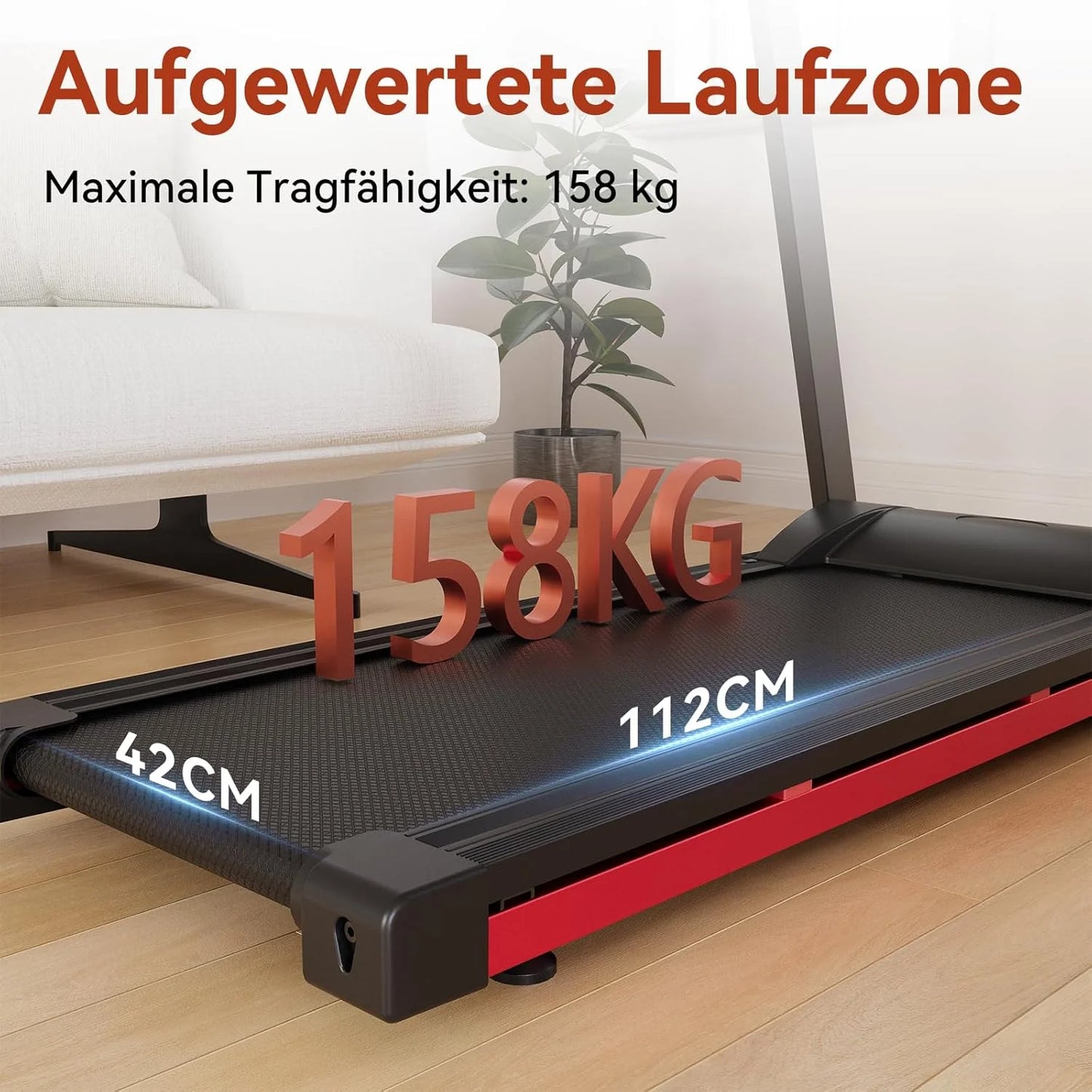 NONEDriving Power Foldable Treadmill 350lbs Incline For Home Use