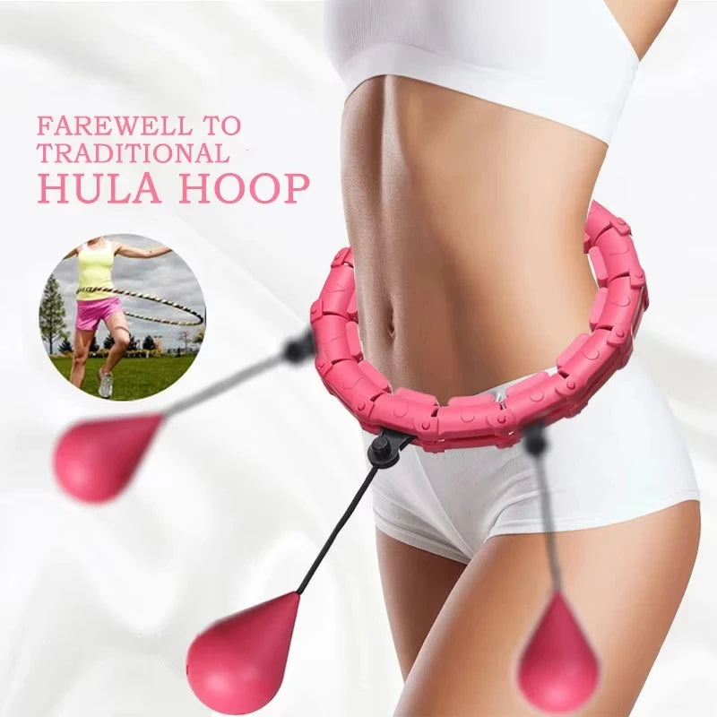 Smart Weighted Hula Hoop For Adults With Detachable Links Cardio