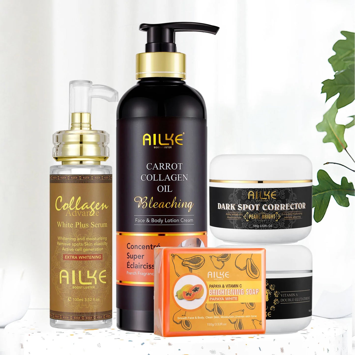 AILKE Collagen 5 In 1 Skin Care Kit RadianceBoost Complex