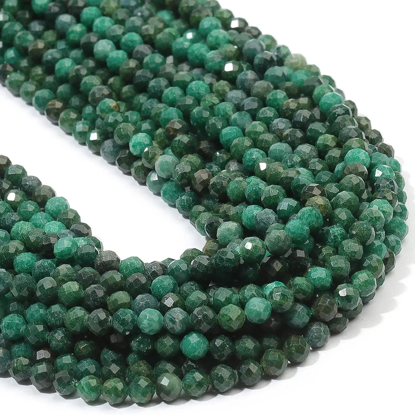Rhinestone Faceted Tiny Beads For Jewelry Making DIY Projects