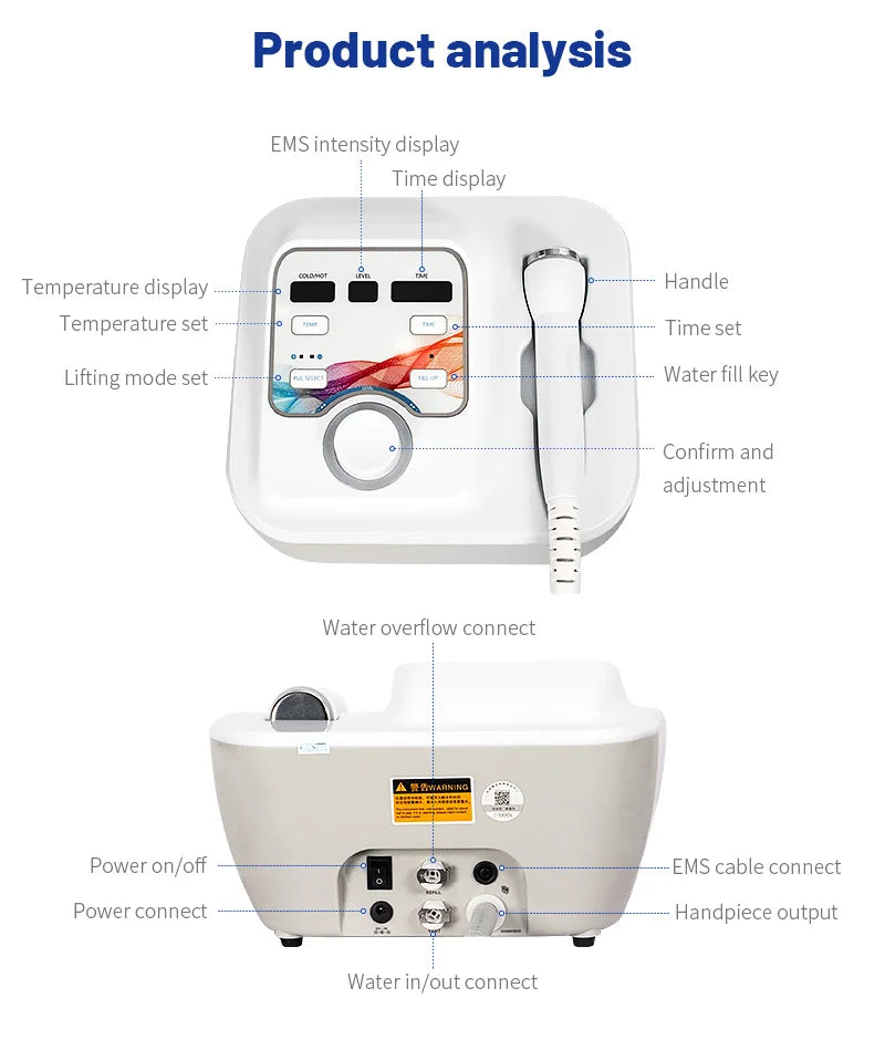 Slimming Portable Skin Tightening Device For Beauty Centers