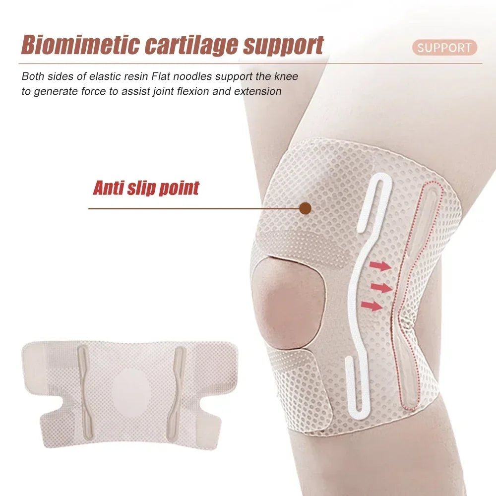 Knee Brace With Side Stabilizer For Pain Relief And Recovery