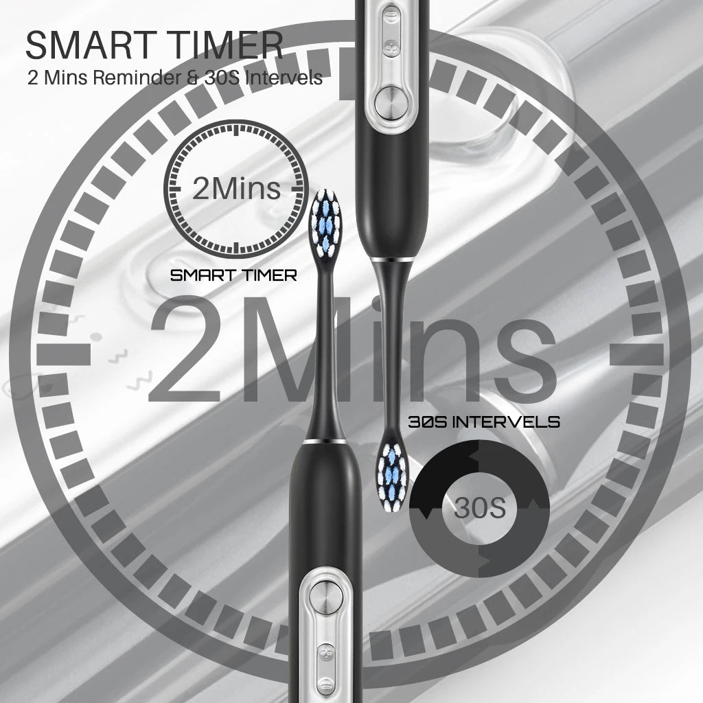 Subort S7 Super Sonic Electric Timer Whitening Toothbrush