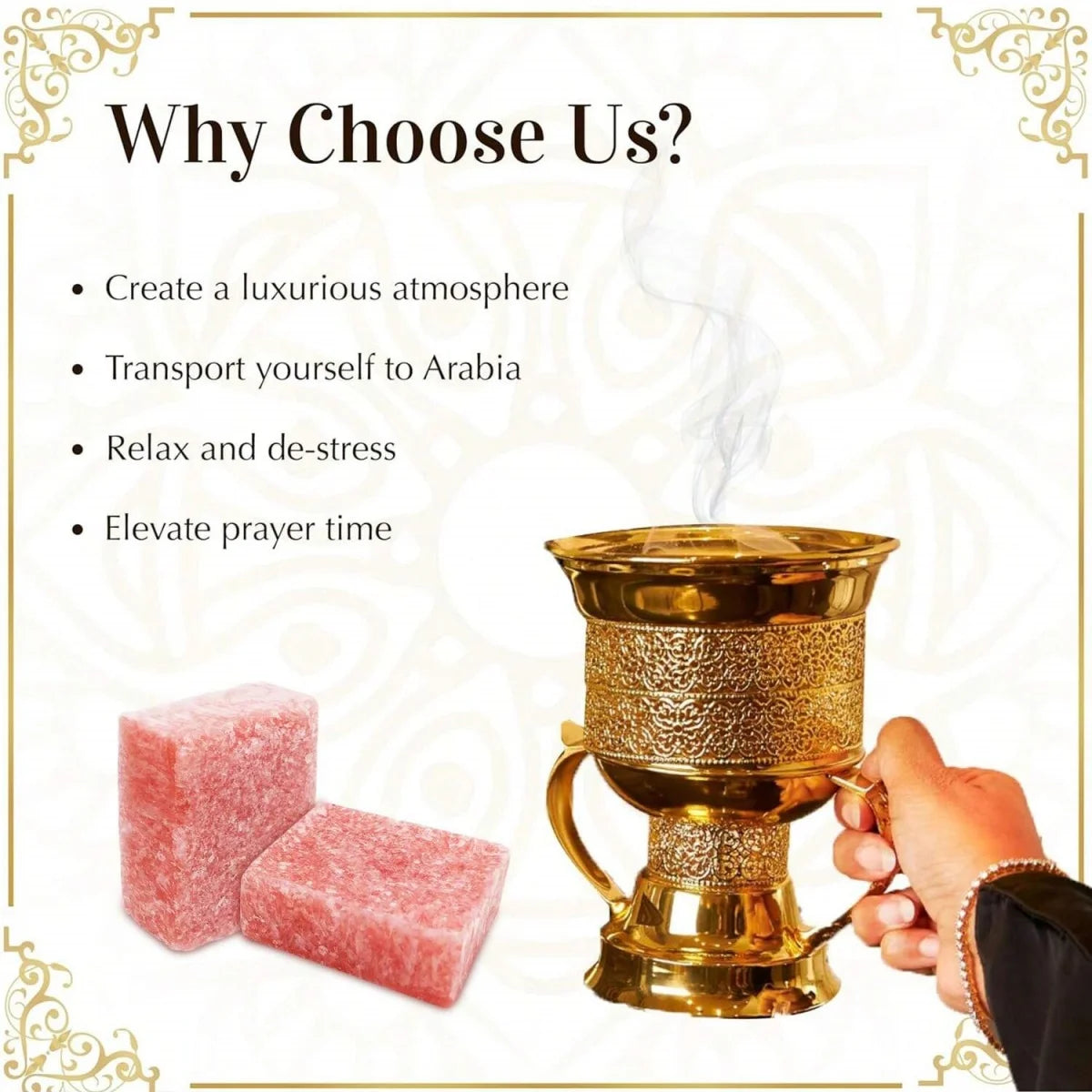 Creative Sugar Cubes Melted Incense For Prayer Time Aromatherapy