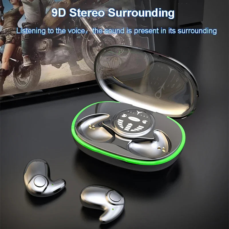 SHUKE Invisible Sleep Earbuds with Noise Cancellation Bluetooth