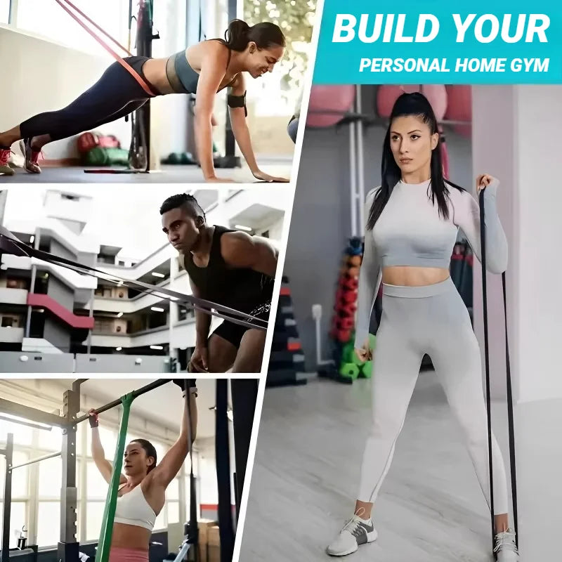Elastic Resistance Loop Band For Strength Training Yoga