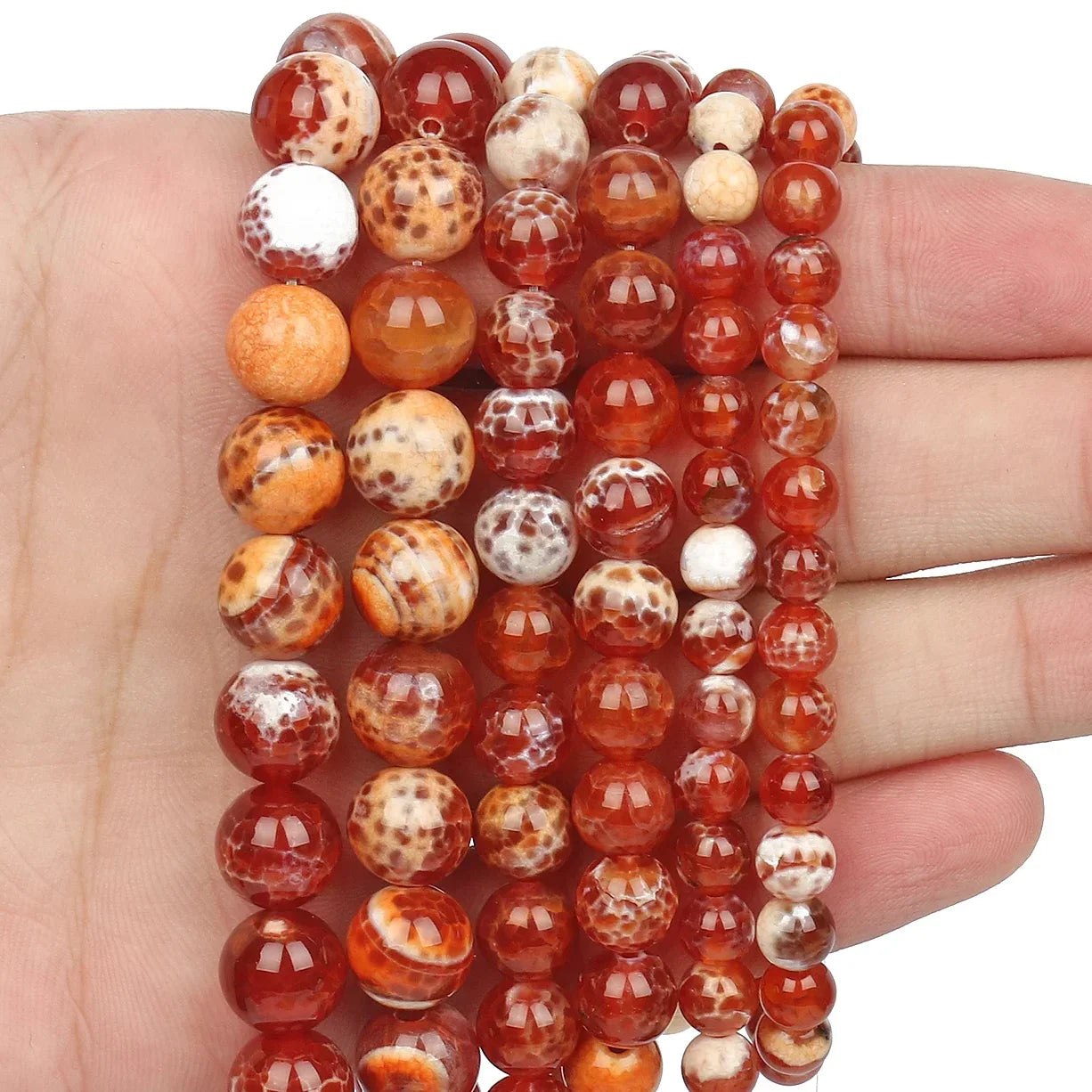 Round Rhinestone Beads For Jewelry Making Fashion Accessories