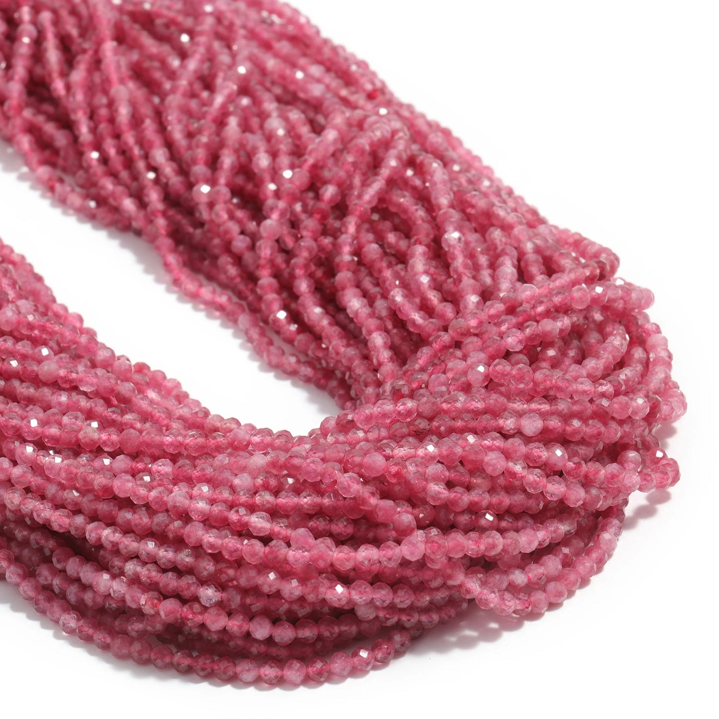 Rhinestone Faceted Tiny Beads For Jewelry Making DIY Projects