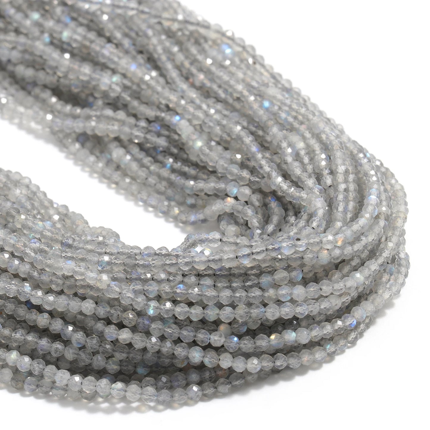 Rhinestone Faceted Tiny Beads For Jewelry Making DIY Projects