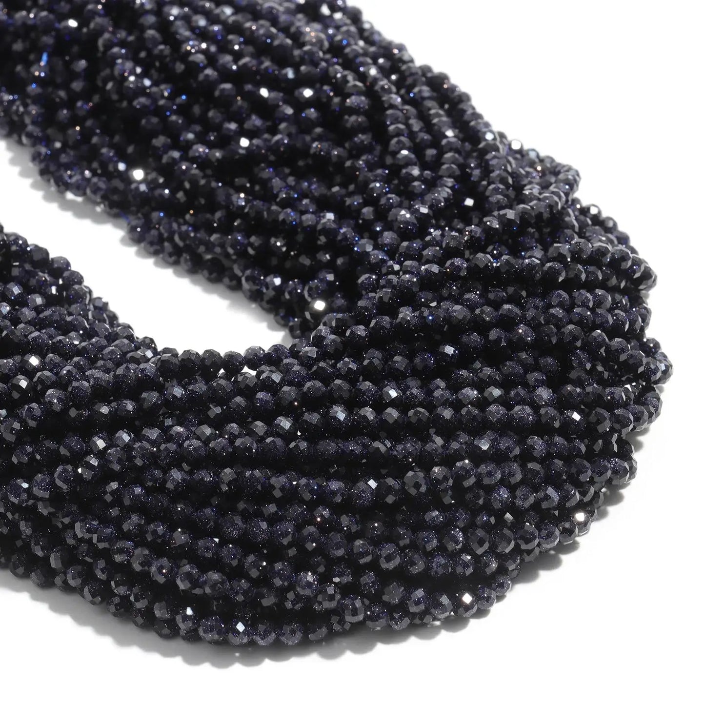 Rhinestone Faceted Tiny Beads For Jewelry Making DIY Projects