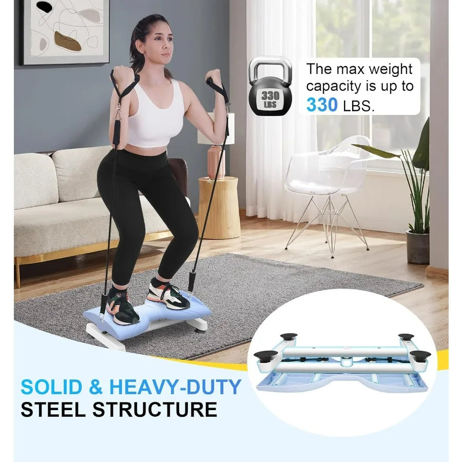 Waist And Ab Twister Machine Exerciser Noiseless Portable