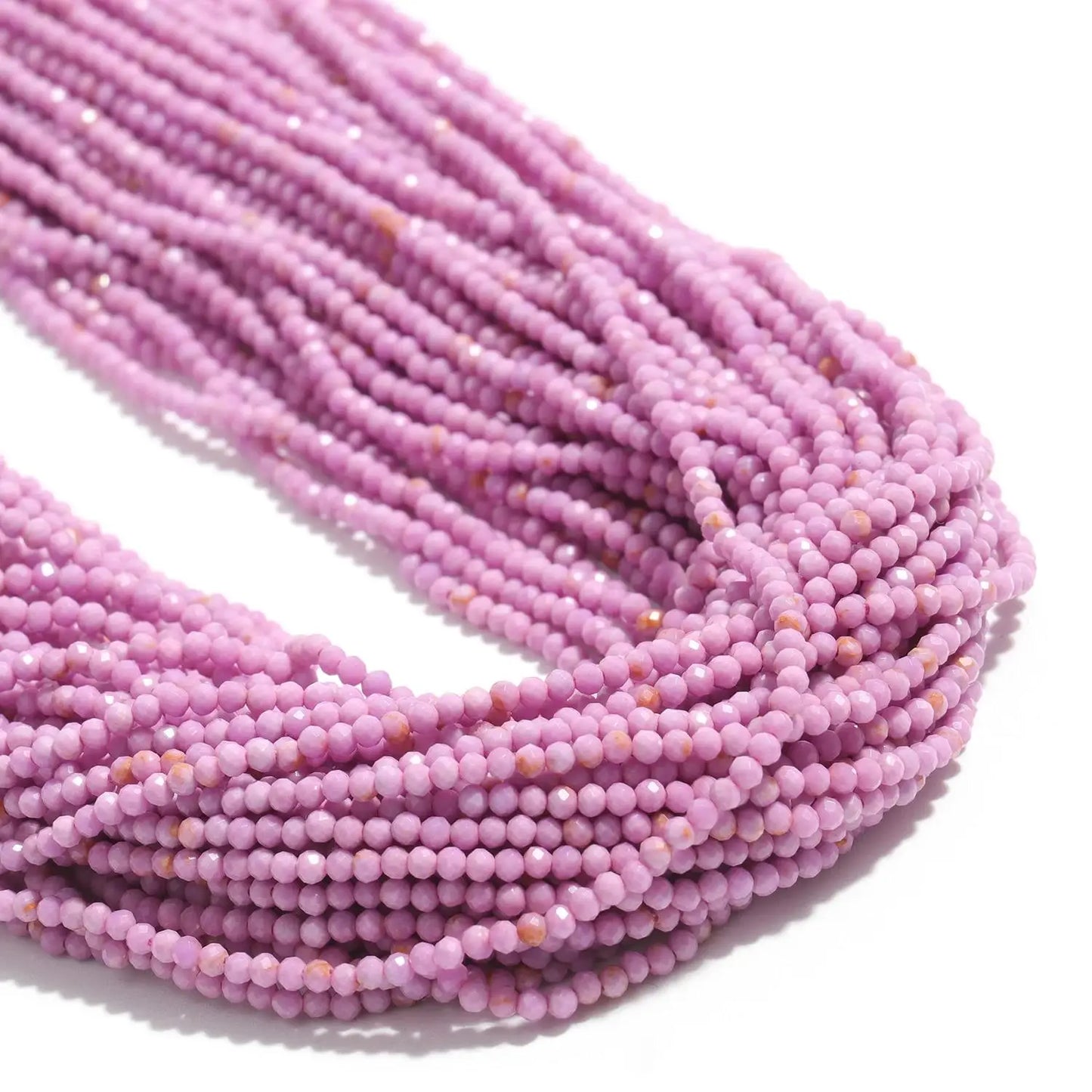 Rhinestone Faceted Tiny Beads For Jewelry Making DIY Projects