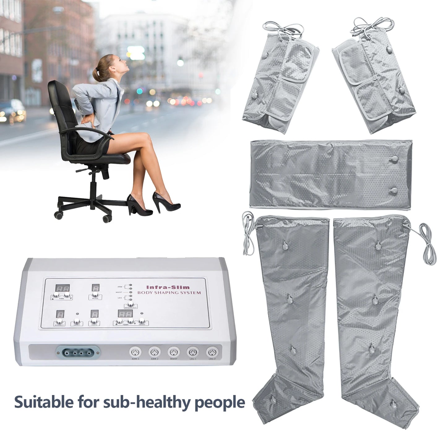 Air Pressure Massage Heating Massager For Full Body Circulation