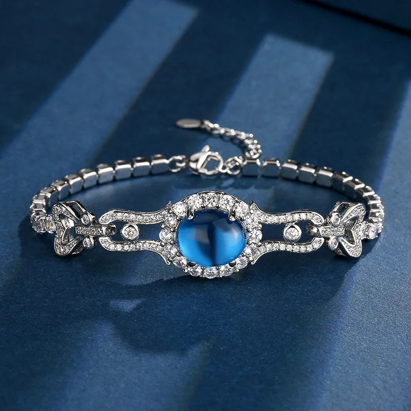 Retro Fluorescent Temperament Metal Bracelet Accessory