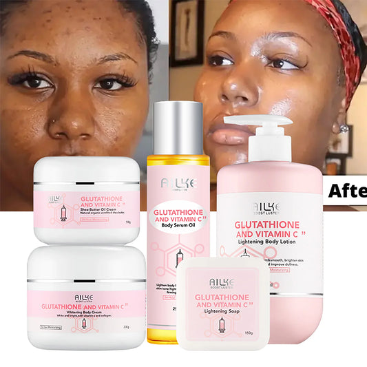 AILKE Vitamin C Skin Care Set For Moisturizing Bright Skin